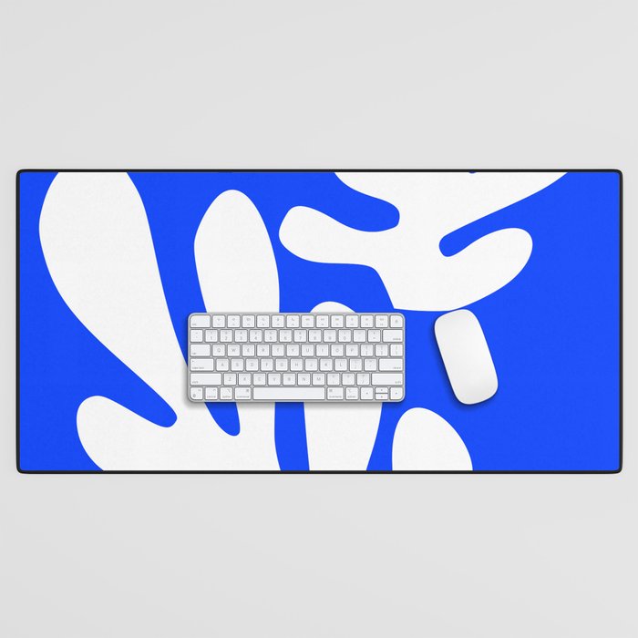 Henri Matisse - Leaves - Deep Blue Desk Mat Gallery Image 1