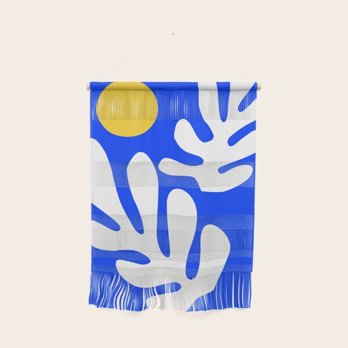 Henri Matisse - Leaves - Deep Blue Wall Hanging Gallery Image 1