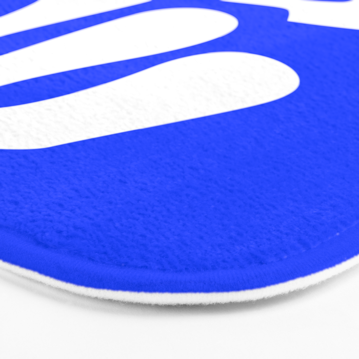 Henri Matisse - Leaves - Deep Blue Bath Mat Gallery Image 3