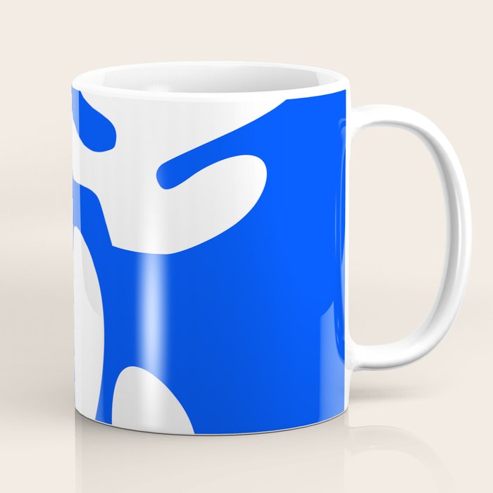 Henri Matisse - Leaves - Deep Blue Coffee Mug Gallery Image 1