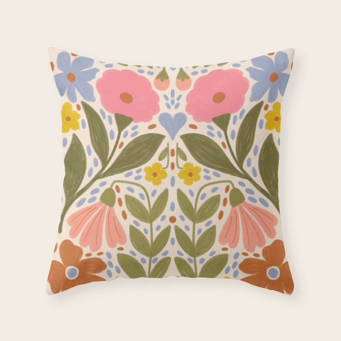 Falling in Love  Throw Pillow Gallery Image 1