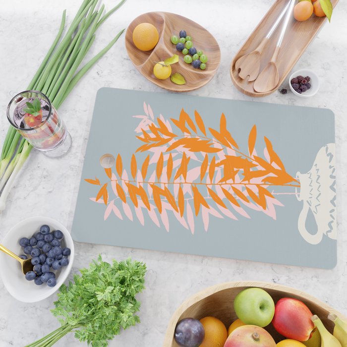 Botanical dopamine twigs Cutting Board Gallery Image 2