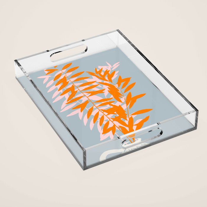 Botanical dopamine twigs Acrylic Tray Gallery Image 1