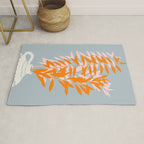 Botanical dopamine twigs Rug Gallery Image 1