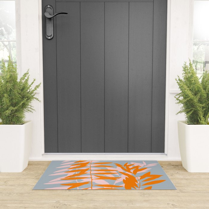 Botanical dopamine twigs Welcome Mat Gallery Image 3