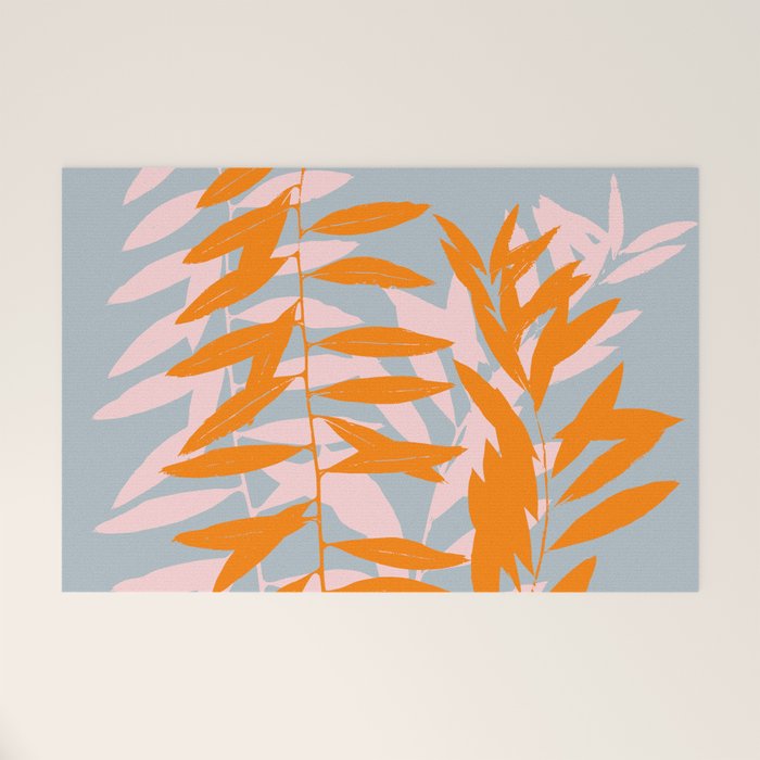 Botanical dopamine twigs Welcome Mat Gallery Image 1
