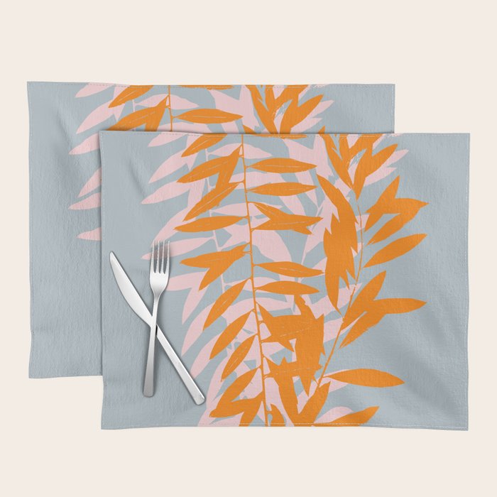 Botanical dopamine twigs Placemat Gallery Image 1