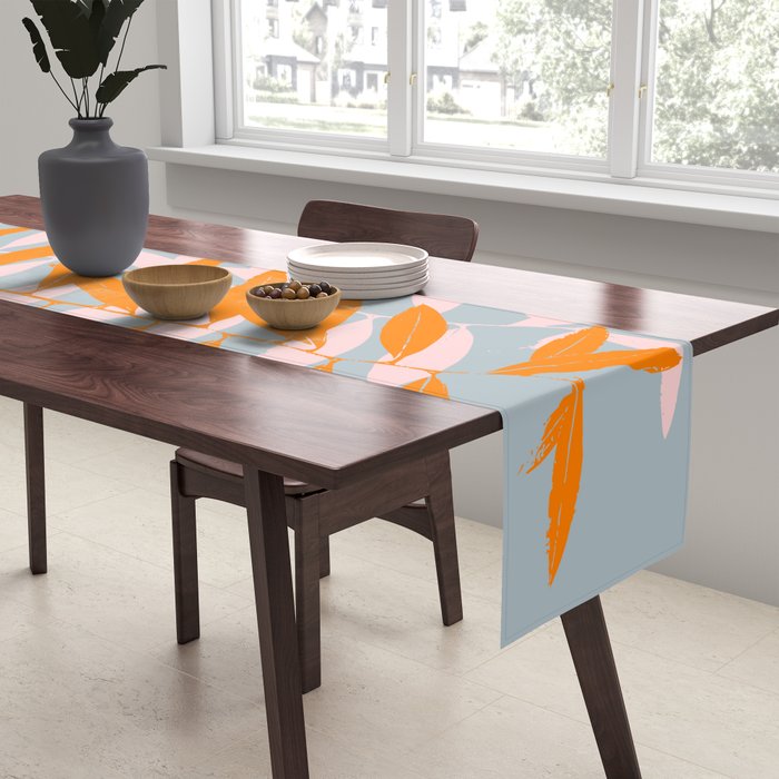 Botanical dopamine twigs Table Runner Gallery Image 2