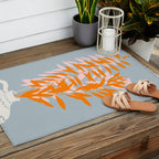 Botanical dopamine twigs Outdoor Rug Gallery Image 2
