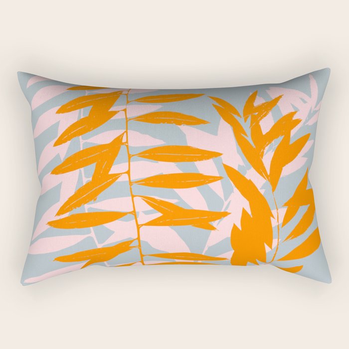 Botanical dopamine twigs Rectangular Pillow Gallery Image 2