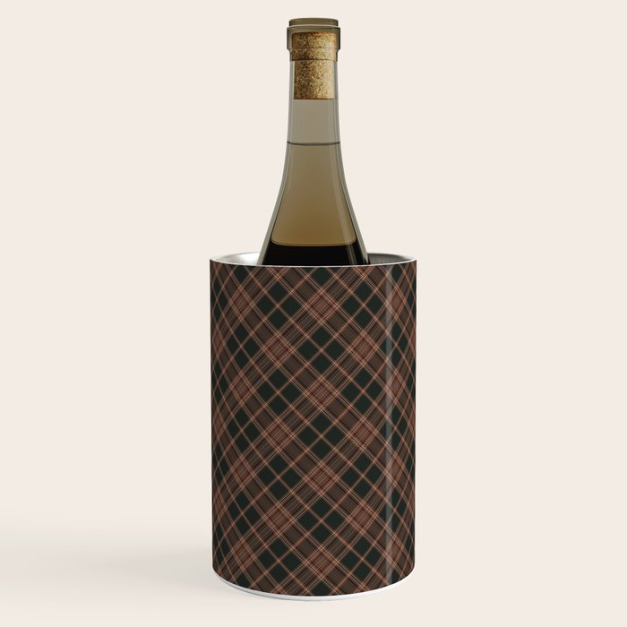 brune tartan Wine Chiller Gallery Image 2