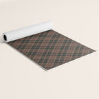 brune tartan Yoga Mat Gallery Image 2