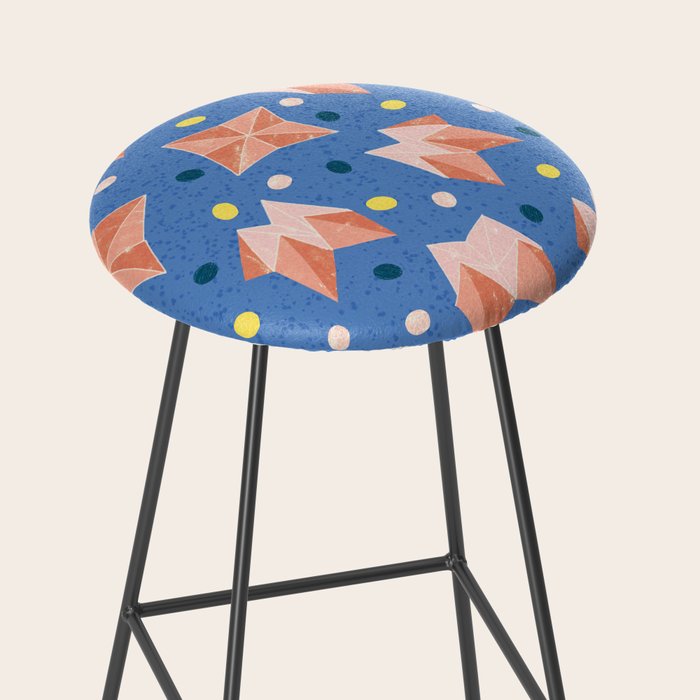 Origami Fortune Teller in Lavender & Pastel Pink Stool Gallery Image 2