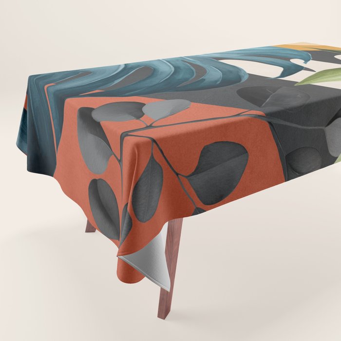 Abstract Tropical Art 19 Tablecloth Gallery Image 1