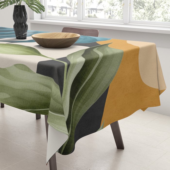 Abstract Tropical Art 19 Tablecloth Gallery Image 3