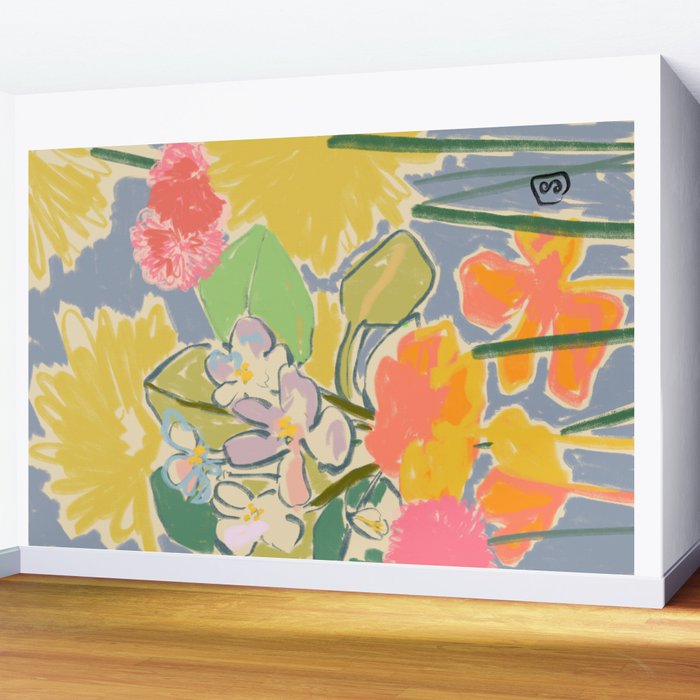 MORNING GARDEN Wall Mural Gallery Image 2