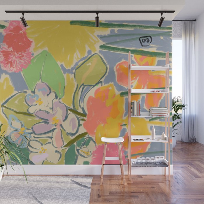 MORNING GARDEN Wall Mural Gallery Image 1