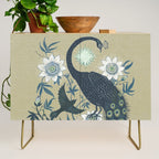 Peacock and Passionflower Credenza Gallery Image 1