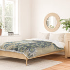 Peacock and Passionflower Duvet Cover Gallery Image 2