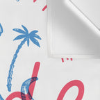 Surfing T-Rex Wall Tapestry Gallery Image 3