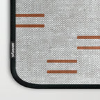 double dash - rust on greige Laptop Sleeve Gallery Image 3