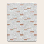 double dash - rust on greige Notebook Gallery Image 4