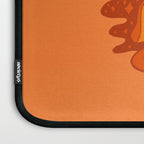 Orange Mushrooms Laptop Sleeve Gallery Image 3
