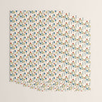 Colorful Lantern Pattern Wrapping Paper Gallery Image 3