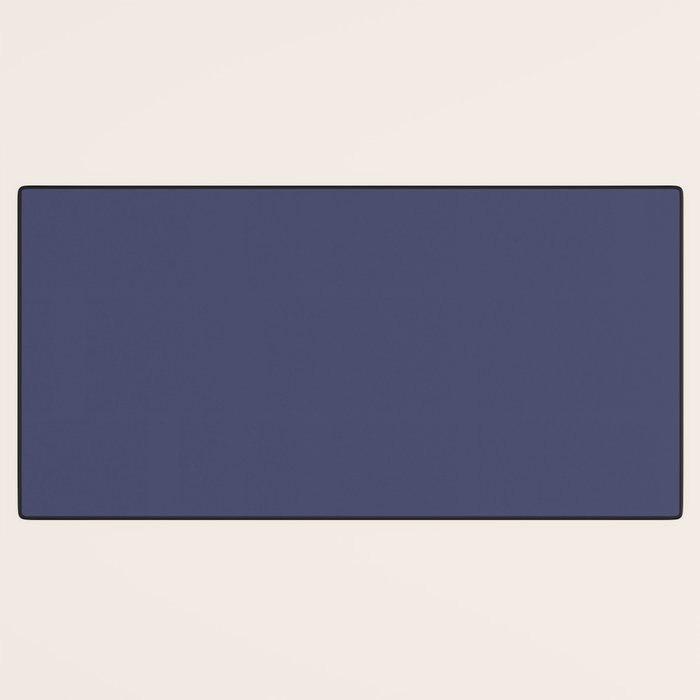 Purple Dusk Solid Color Desk Mat Gallery Image 3