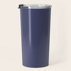 Purple Dusk Solid Color Travel Mug Gallery Image 3