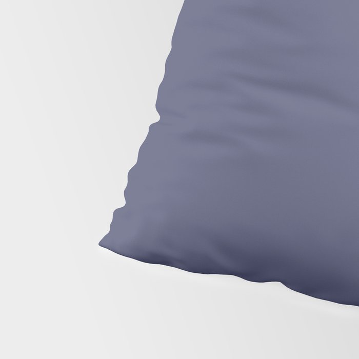 Purple Dusk Solid Color Pillow Sham Gallery Image 4