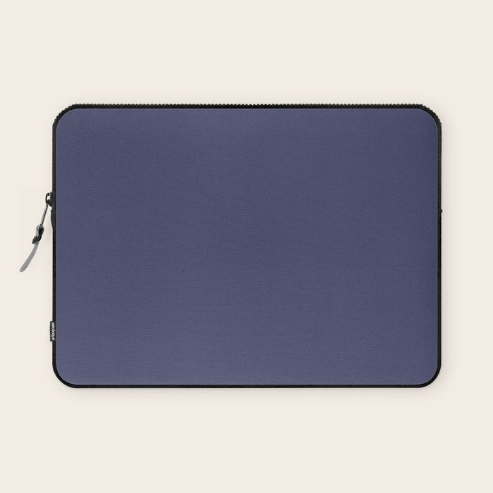 Purple Dusk Solid Color Laptop Sleeve Gallery Image 1