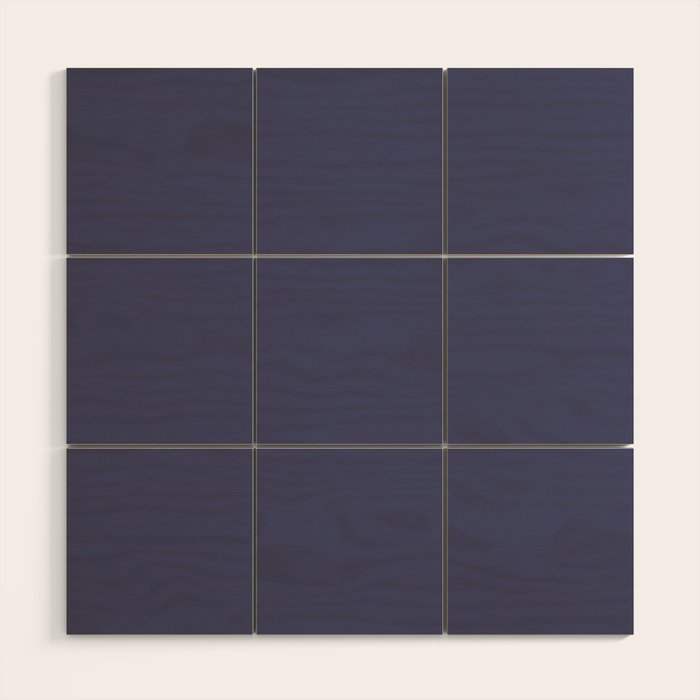 Purple Dusk Solid Color Wood Wall Art Gallery Image 1