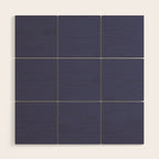 Purple Dusk Solid Color Wood Wall Art Gallery Image 1