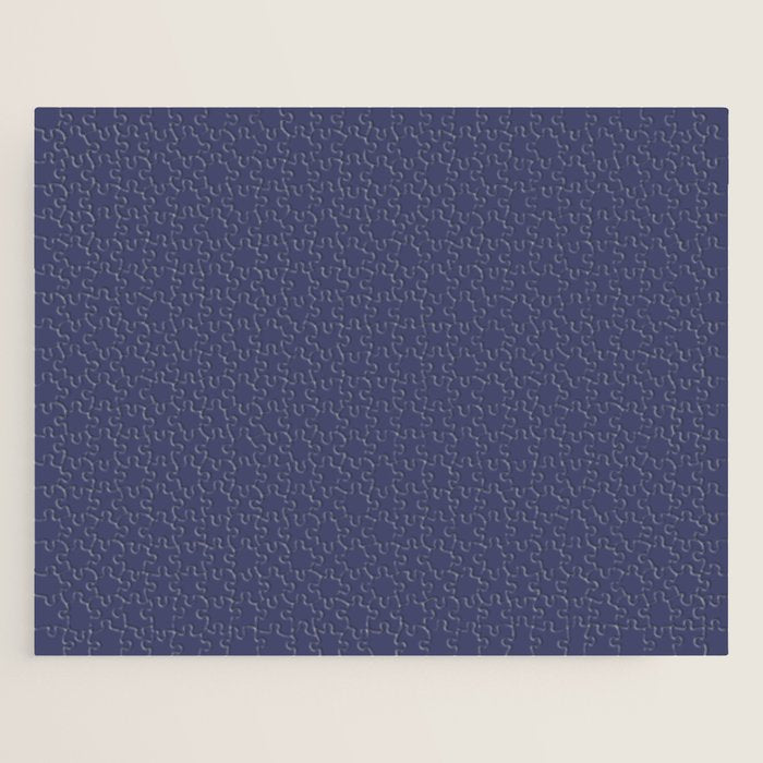 Purple Dusk Solid Color Jigsaw Puzzle Gallery Image 1