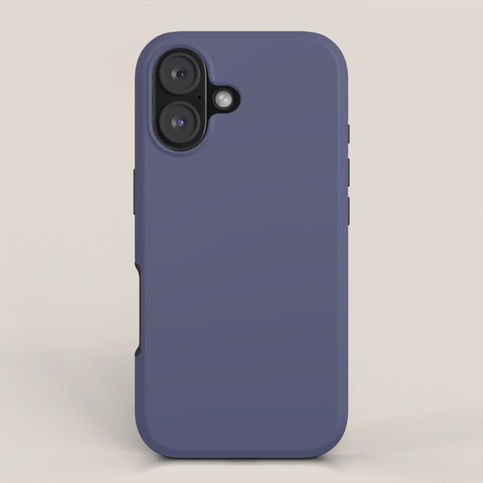Purple Dusk Solid Color iPhone Case Gallery Image 1