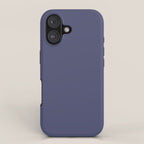 Purple Dusk Solid Color iPhone Case Gallery Image 1