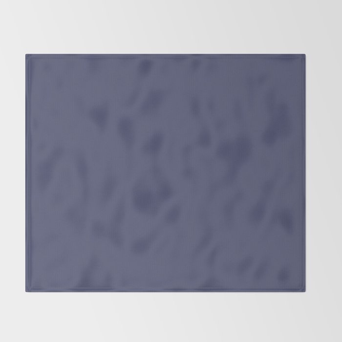 Purple Dusk Solid Color Throw Blanket Gallery Image 2