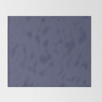 Purple Dusk Solid Color Throw Blanket Gallery Image 2