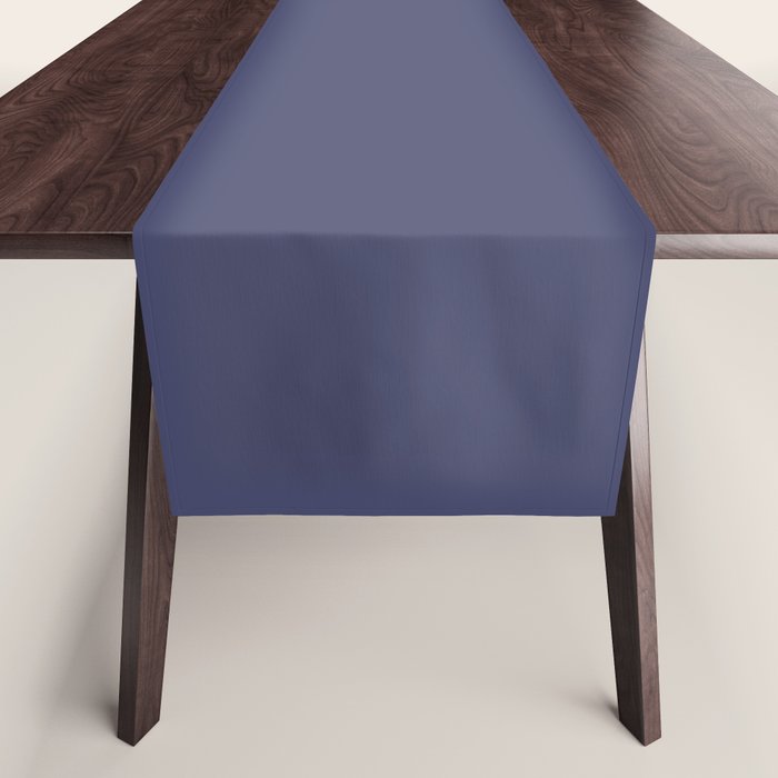Purple Dusk Solid Color Table Runner Gallery Image 1