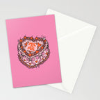 Mr. and Mr. Cake Stationery Card Gallery Image 2