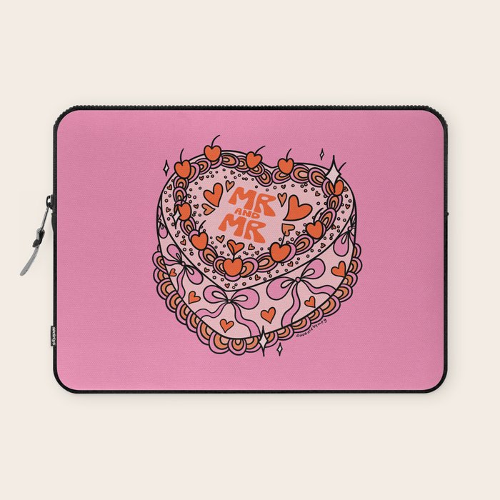 Mr. and Mr. Cake Laptop Sleeve Gallery Image 1