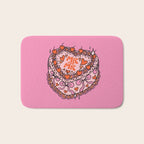 Mr. and Mr. Cake Bath Mat Gallery Image 1