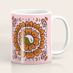 Spooky Yin Yang Flower Coffee Mug Gallery Image 1