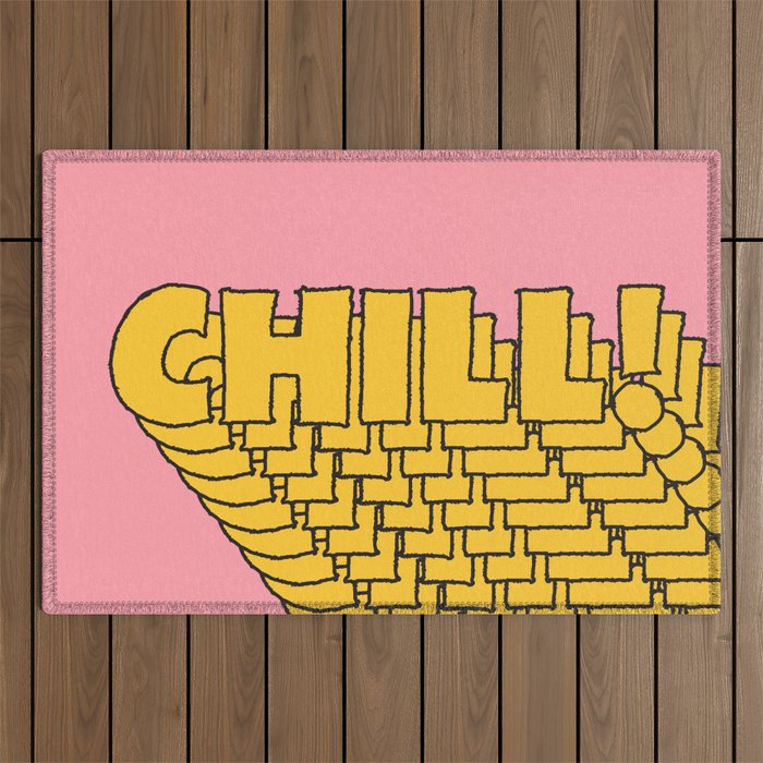 Chill Chill Chill! Outdoor Rug Gallery Image 1
