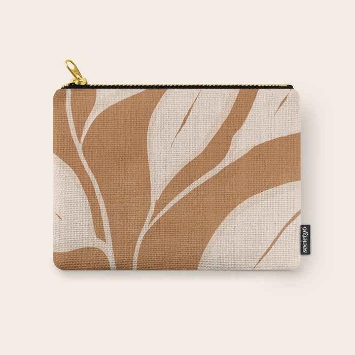Abstract Art /Minimal Plant 142 Carry All Pouch Gallery Image 1