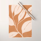 Abstract Art /Minimal Plant 142 Wrapping Paper Gallery Image 1