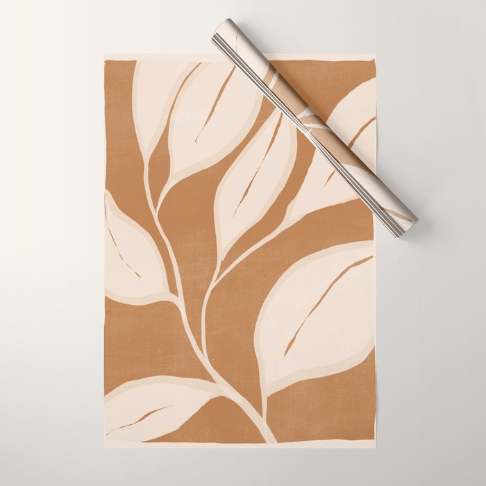 Abstract Art /Minimal Plant 142 Wrapping Paper Gallery Image 1