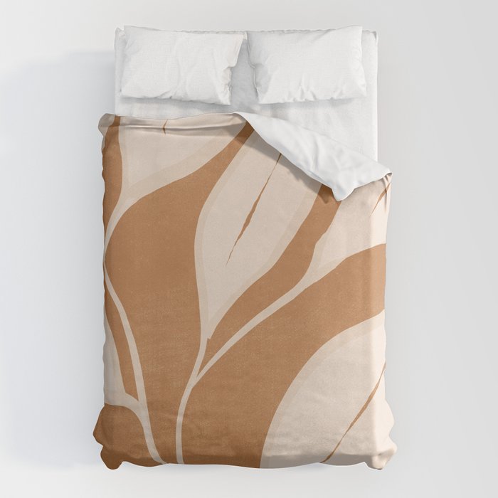 Abstract Art /Minimal Plant 142 Duvet Cover Gallery Image 1
