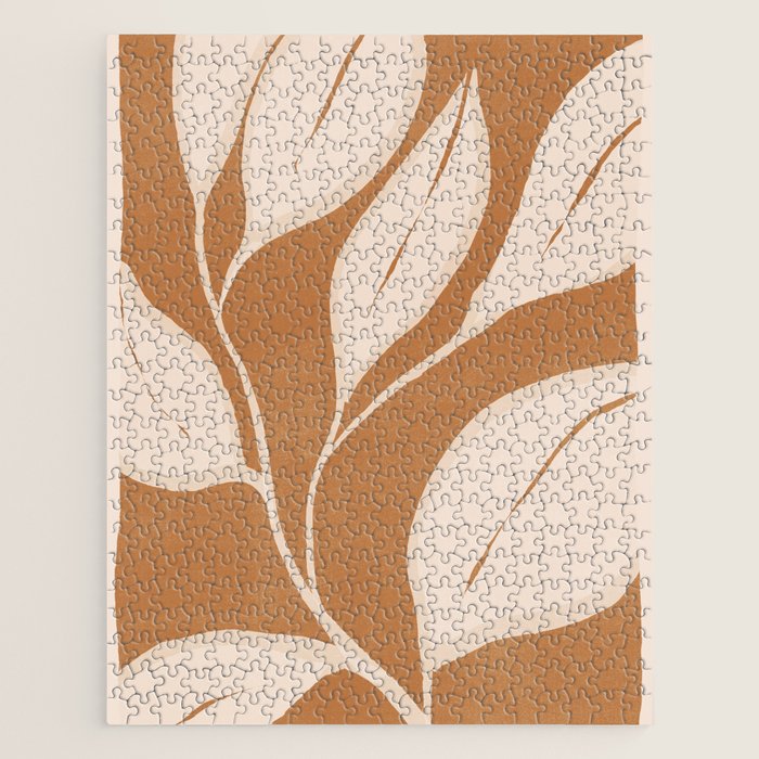 Abstract Art /Minimal Plant 142 Jigsaw Puzzle Gallery Image 1